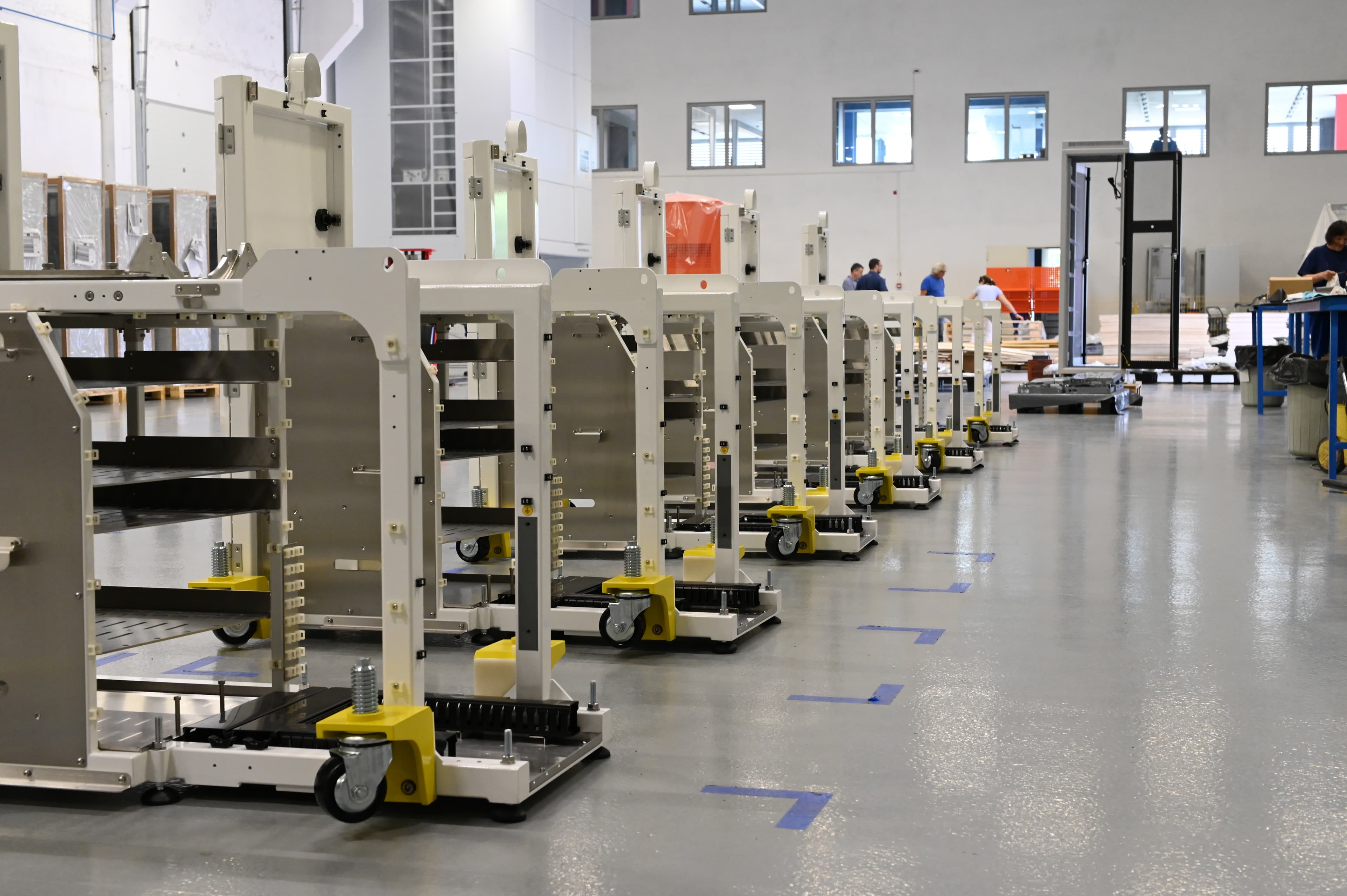 Mechanical assembly of a customer subassembly