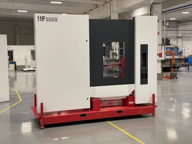 Machine housing for a 5-axis machining centre
