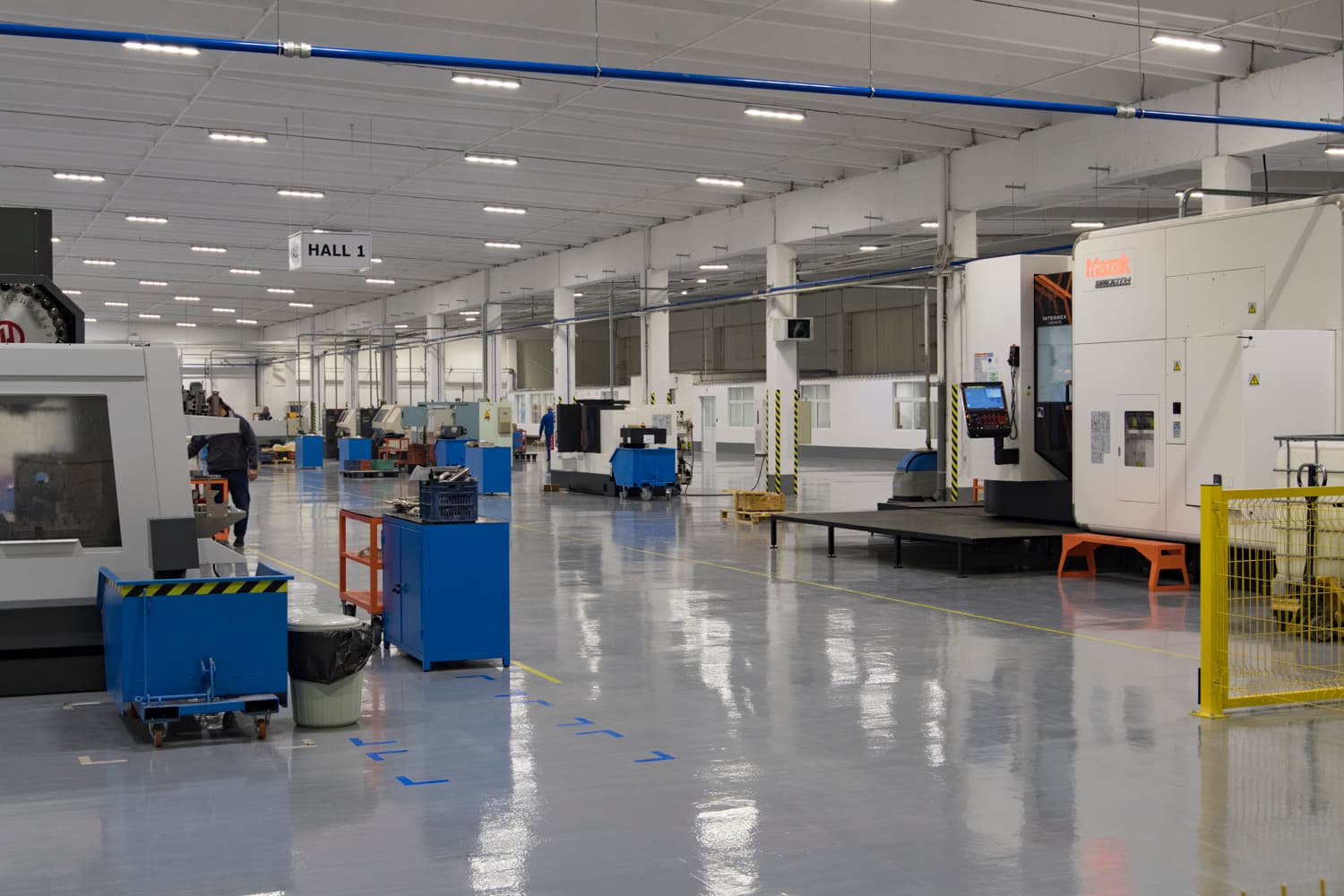 Vacuum El System shop floor in Yambol, Bulgaria